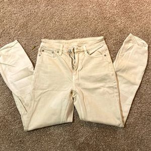 Great cream American eagle pants